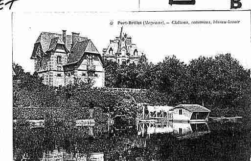 Ville de PORTBRILLET Carte postale ancienne