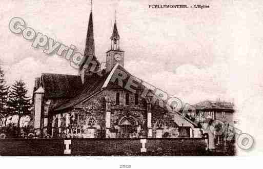 Ville de PUELLEMONTIER Carte postale ancienne