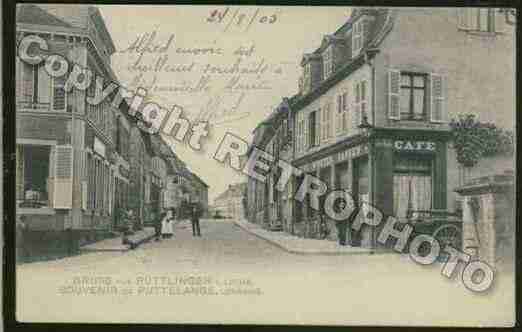 Ville de PUTTELANGEAUXLACS Carte postale ancienne