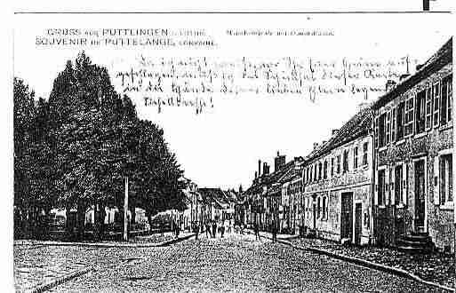 Ville de PUTTELANGEAUXLACS Carte postale ancienne