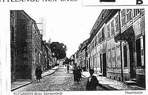 Ville de PUTTELANGEAUXLACS Carte postale ancienne