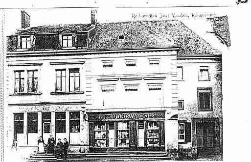 Ville de RANGUEVAUX Carte postale ancienne