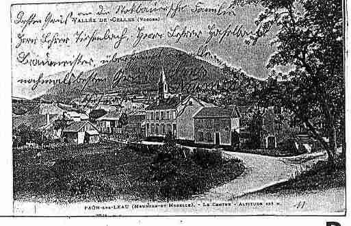 Ville de RAONLESLEAU Carte postale ancienne