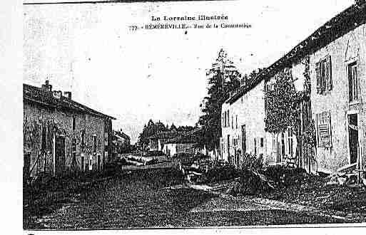 Ville de REMEREVILLE Carte postale ancienne