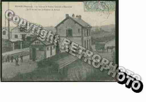 Ville de RENAZE Carte postale ancienne