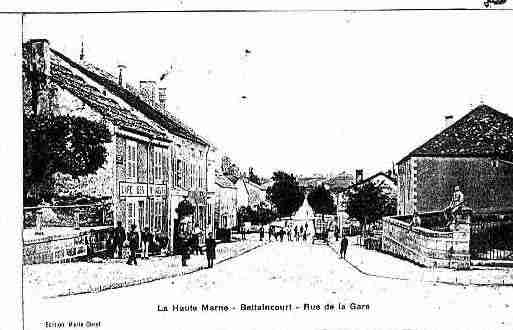 Ville de ROCHESBETTAINCOURT Carte postale ancienne