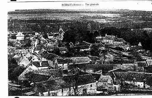 Ville de ROMAIN Carte postale ancienne