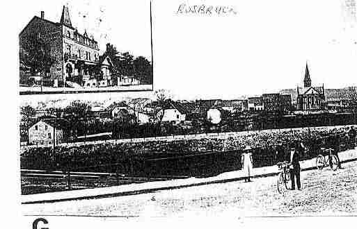 Ville de ROSBRUCK Carte postale ancienne