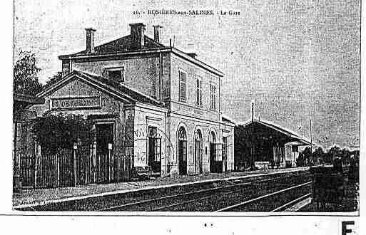 Ville de ROSIERESAUXSALINES Carte postale ancienne