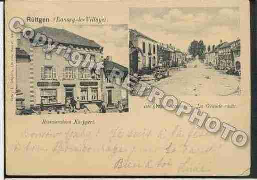 Ville de ROUSSYLEVILLAGE Carte postale ancienne