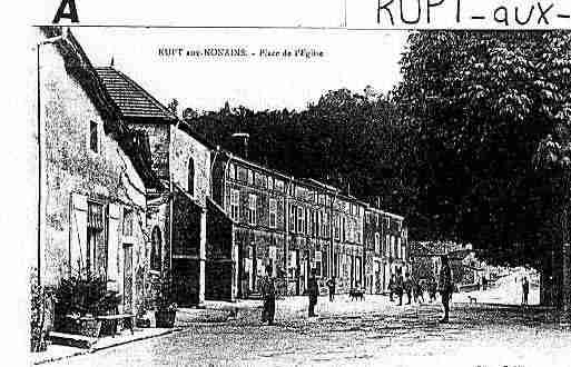 Ville de RUPTAUXNONAINS Carte postale ancienne