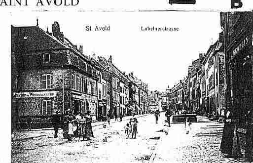 Ville de SAINTAVOLD Carte postale ancienne