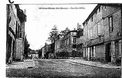 Ville de SAINTDIZIER Carte postale ancienne