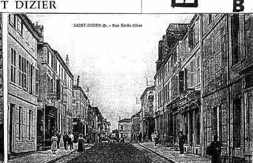 Ville de SAINTDIZIER Carte postale ancienne