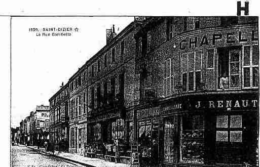 Ville de SAINTDIZIER Carte postale ancienne