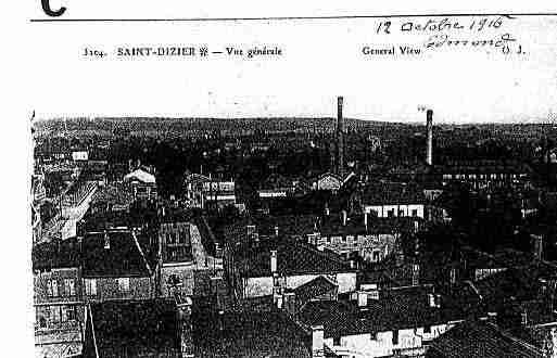 Ville de SAINTDIZIER Carte postale ancienne