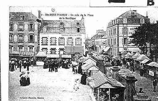 Ville de SAINTEANNED\'AURAY Carte postale ancienne