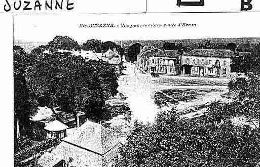 Ville de SAINTESUZANNE Carte postale ancienne