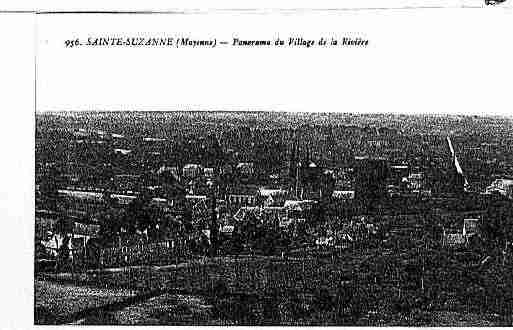 Ville de SAINTESUZANNE Carte postale ancienne