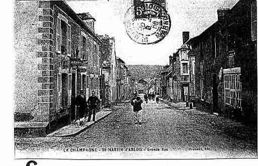 Ville de SAINTMARTIND\'ABLOIS Carte postale ancienne