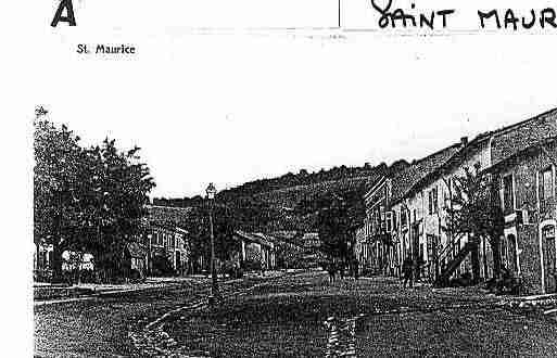 Ville de SAINTMAURICESOUSLESCOTES Carte postale ancienne