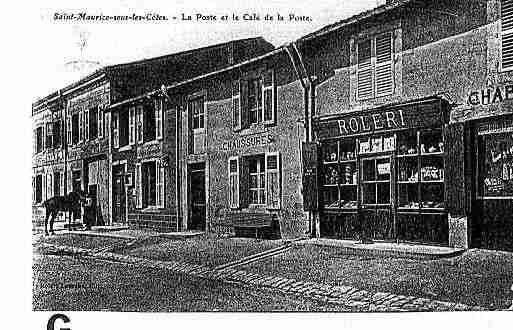 Ville de SAINTMAURICESOUSLESCOTES Carte postale ancienne