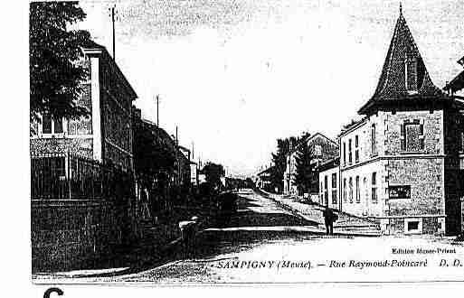 Ville de SAMPIGNY Carte postale ancienne