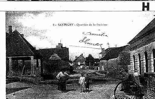 Ville de SAMPIGNY Carte postale ancienne