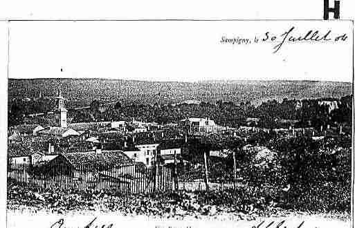 Ville de SAMPIGNY Carte postale ancienne