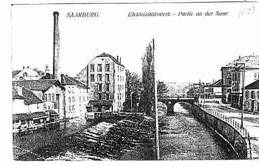 Ville de SARREBOURG Carte postale ancienne