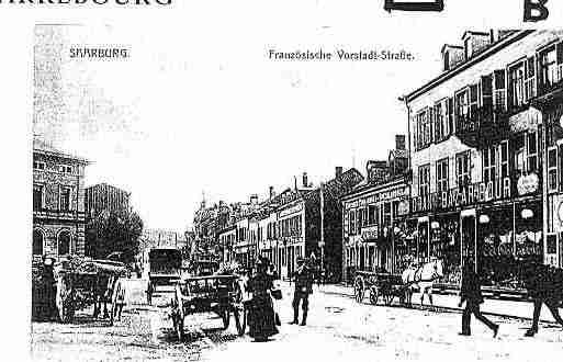 Ville de SARREBOURG Carte postale ancienne