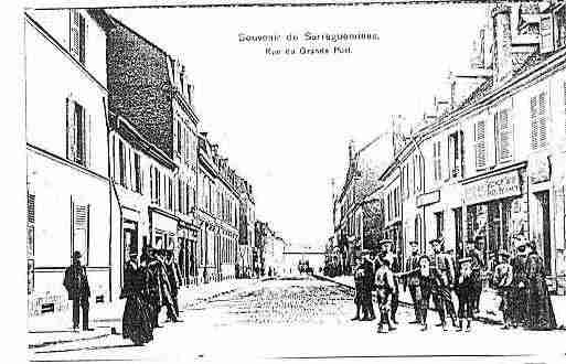 Ville de SARREGUEMINES Carte postale ancienne