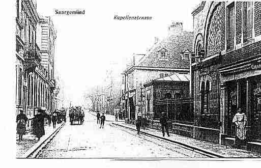 Ville de SARREGUEMINES Carte postale ancienne