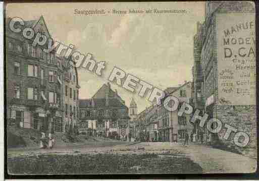 Ville de SARREGUEMINES Carte postale ancienne