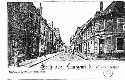 Ville de SARREGUEMINES Carte postale ancienne