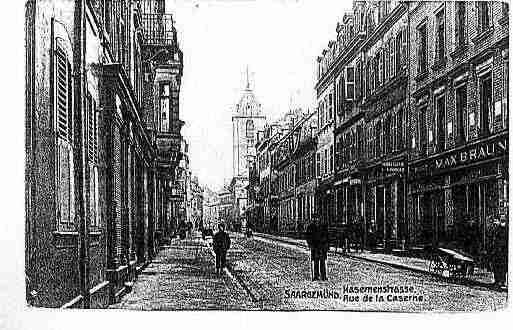 Ville de SARREGUEMINES Carte postale ancienne