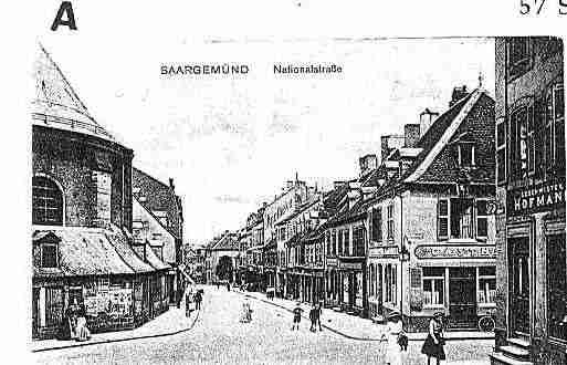 Ville de SARREGUEMINES Carte postale ancienne