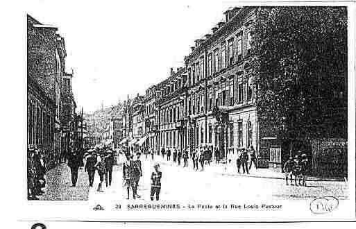 Ville de SARREGUEMINES Carte postale ancienne