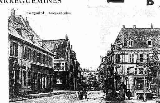 Ville de SARREGUEMINES Carte postale ancienne