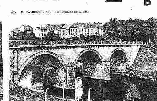 Ville de SARREGUEMINES Carte postale ancienne