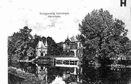 Ville de SARREGUEMINES Carte postale ancienne