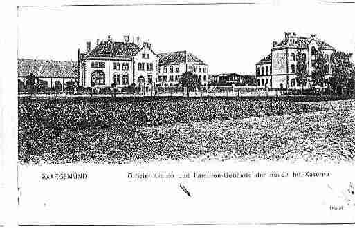 Ville de SARREGUEMINES Carte postale ancienne