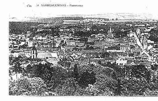 Ville de SARREGUEMINES Carte postale ancienne