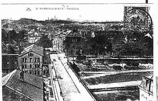 Ville de SARREGUEMINES Carte postale ancienne