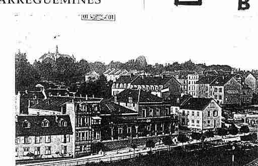 Ville de SARREGUEMINES Carte postale ancienne