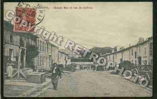 Ville de SAULXURESLESNANCY Carte postale ancienne