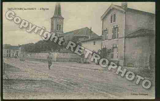 Ville de SAULXURESLESNANCY Carte postale ancienne