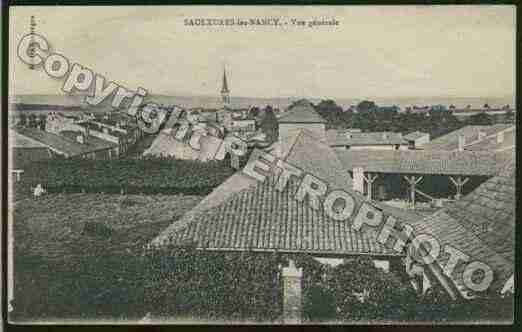 Ville de SAULXURESLESNANCY Carte postale ancienne