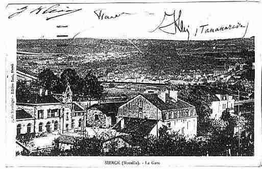 Ville de SIERCKLESBAINS Carte postale ancienne