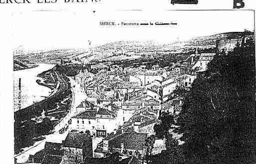 Ville de SIERCKLESBAINS Carte postale ancienne